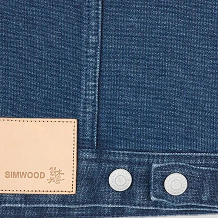 Casual street medium men's jeans jacket