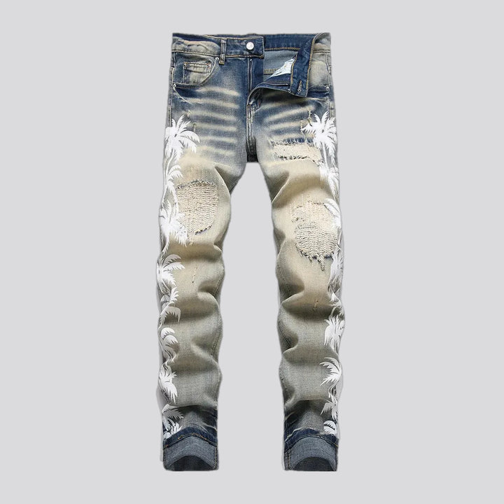 Faded Wash Skinny Jeans for Men | Jeans4you.shop