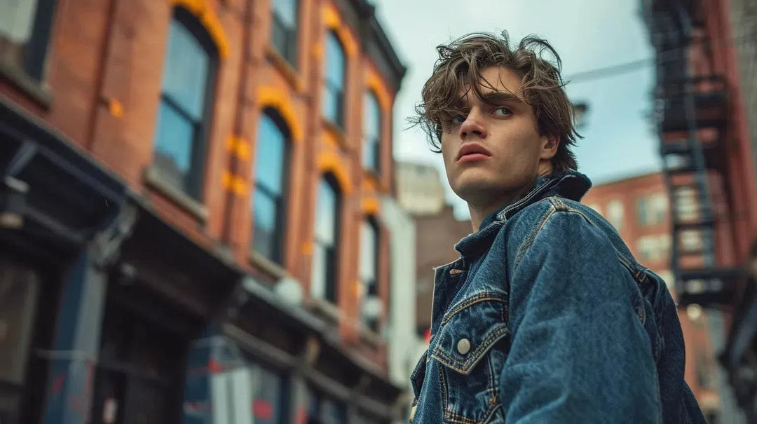 Revitalize Your Style with Men's Oversized Jean Jackets | Jeans4you.shop