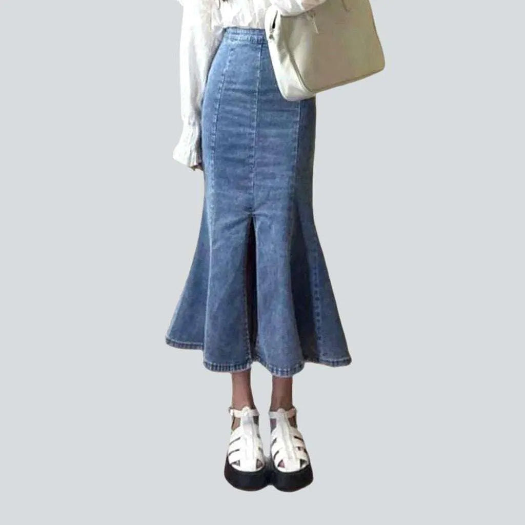 Body con mermaid denim skirt | Jeans4you.shop